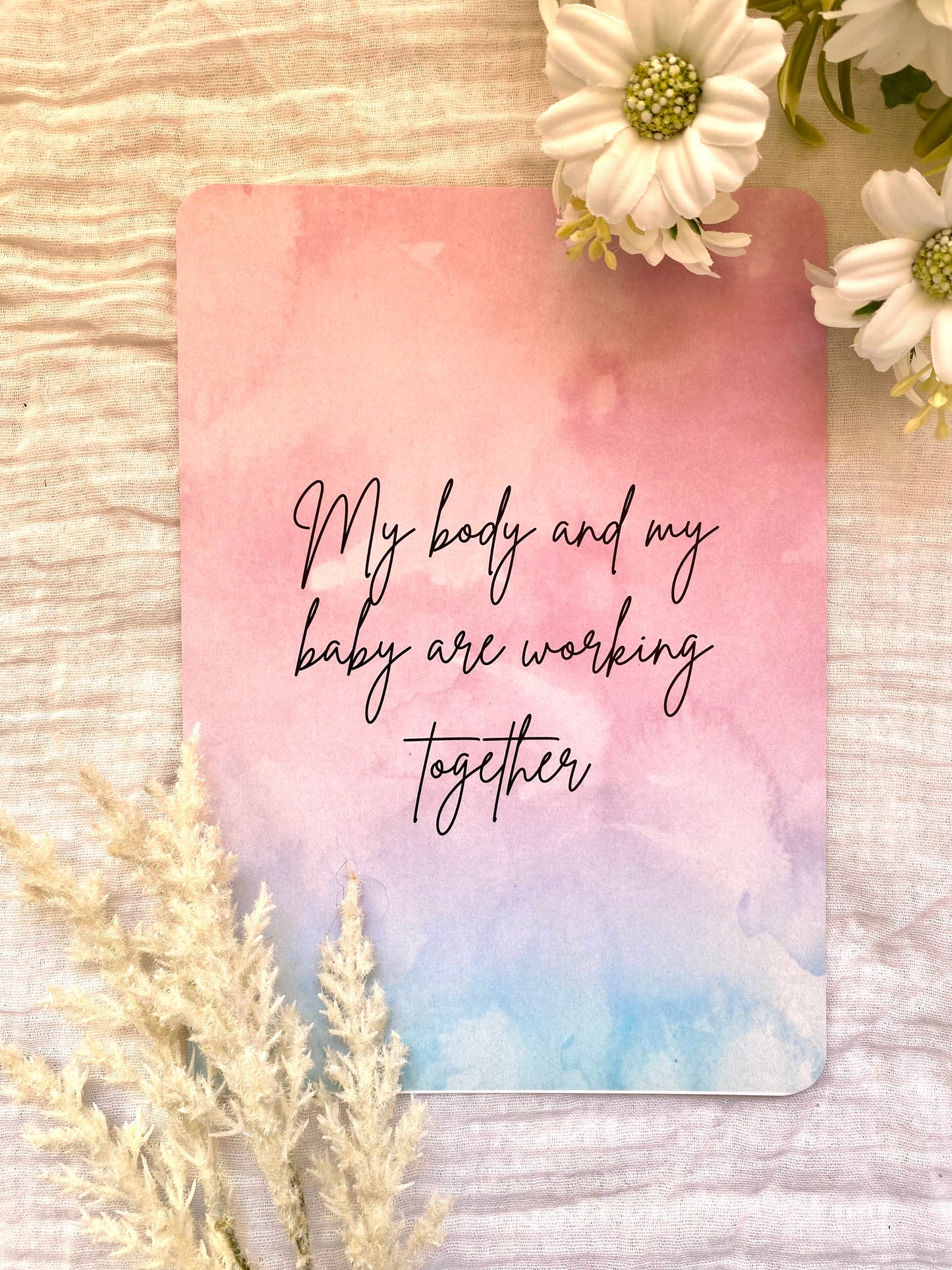 Watercolour Affirmation Set