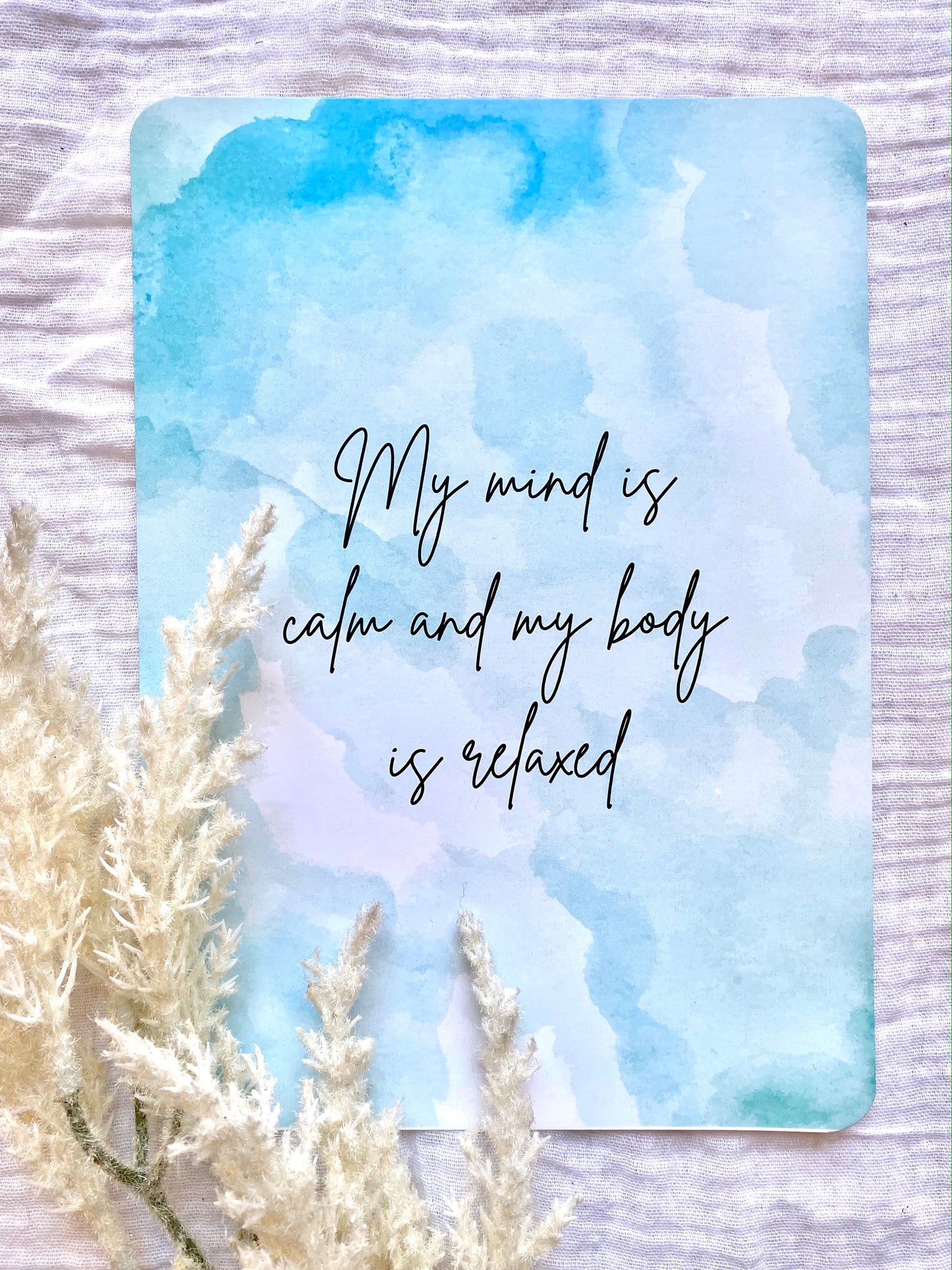 Watercolour Affirmation Set